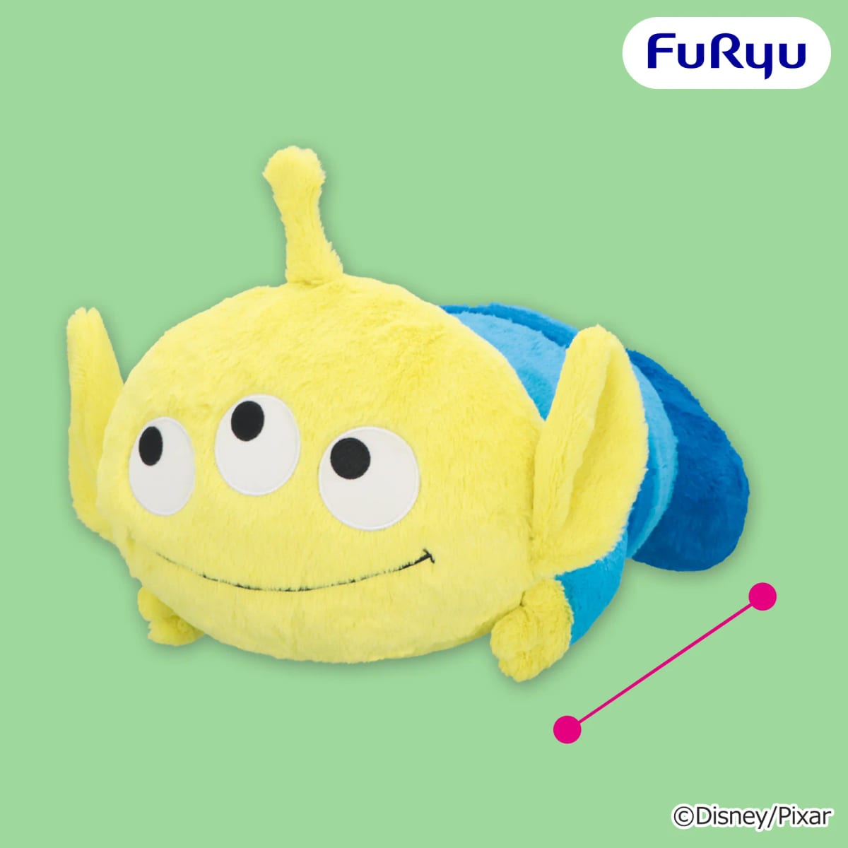 エイリアン ほおづえ 超BIGぬいぐるみ