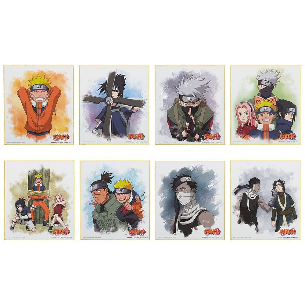 一番くじ NARUTO-ナルト- 波の国編 H賞 ミニ色紙